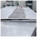 before and after spf roofing contractors