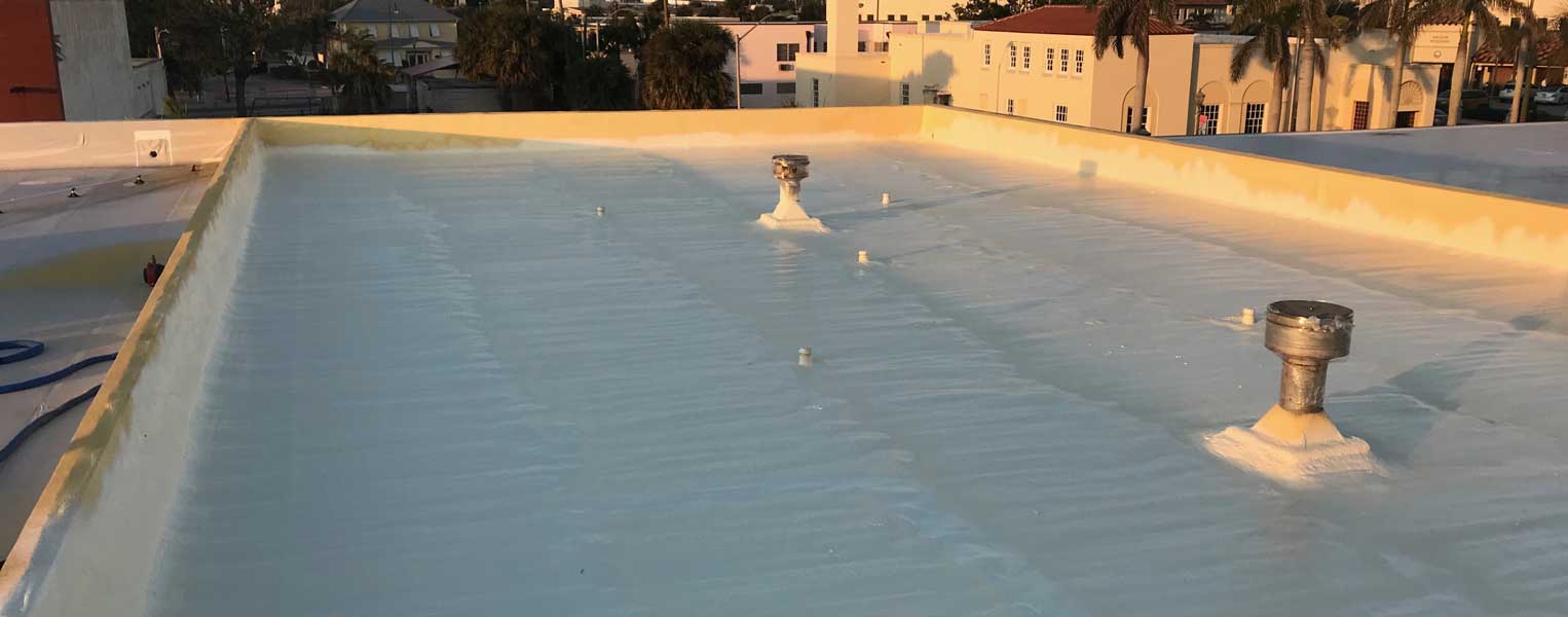 SPF Spray Foam Roofing Florida Commercial Industrial