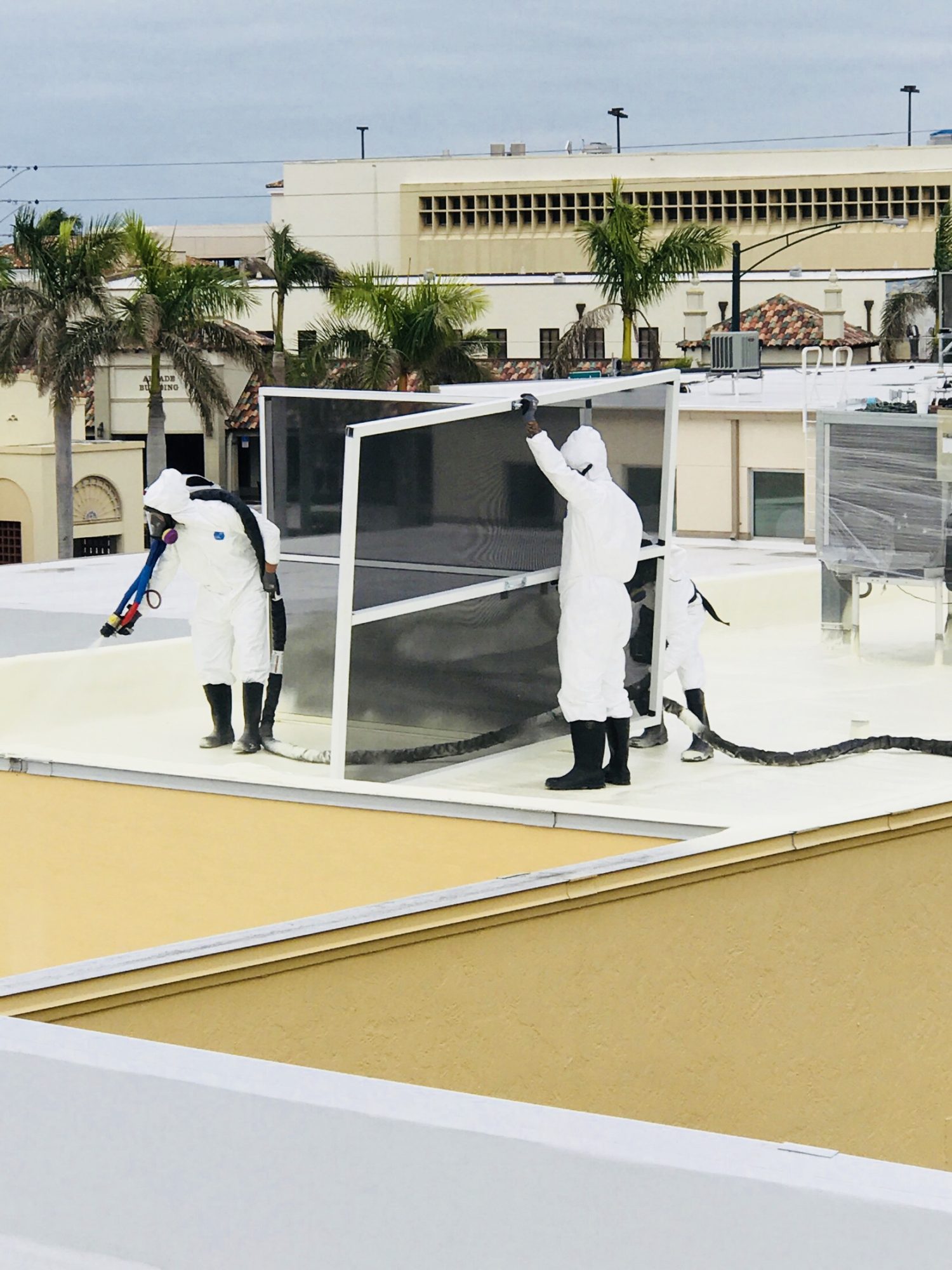 Daytona Beach SPF, Silicone, Spray Foam, Metal, PVC Modified Bitumen