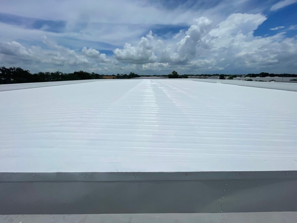 Port St Lucie metal roof coating services, Tampa silicone roof coating installation