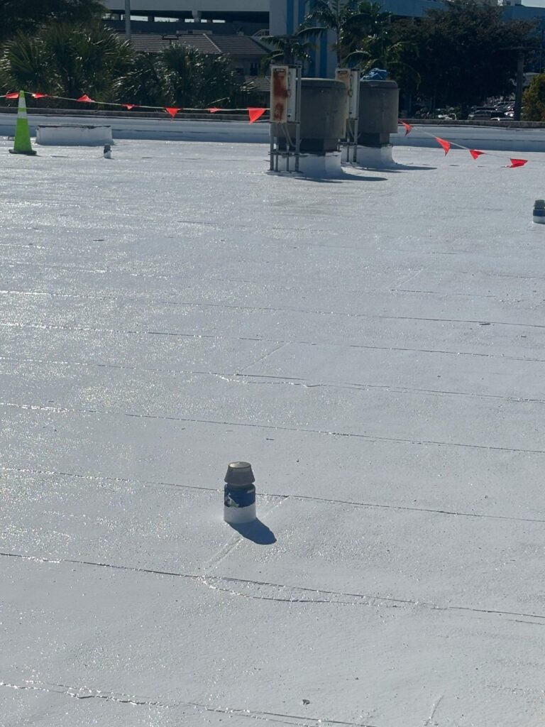 Florida commercial roofing, commercial roof coatings Florida, SPF roofing Florida, silicone roof coating Florida, polyurea roof coating Florida, flat roof coating Florida, commercial roof repair Florida, roof restoration Florida