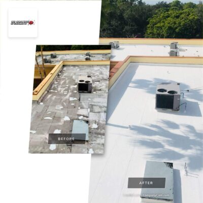 Florida roof restoration services, silicone roofers near me, spf roofers in Port St Lucie, Fort Pierce silicone roofing