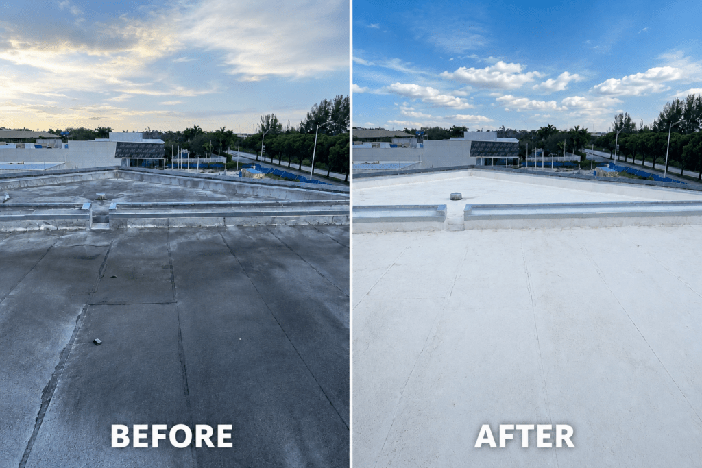 best commercial roof restoration Florida and georgia