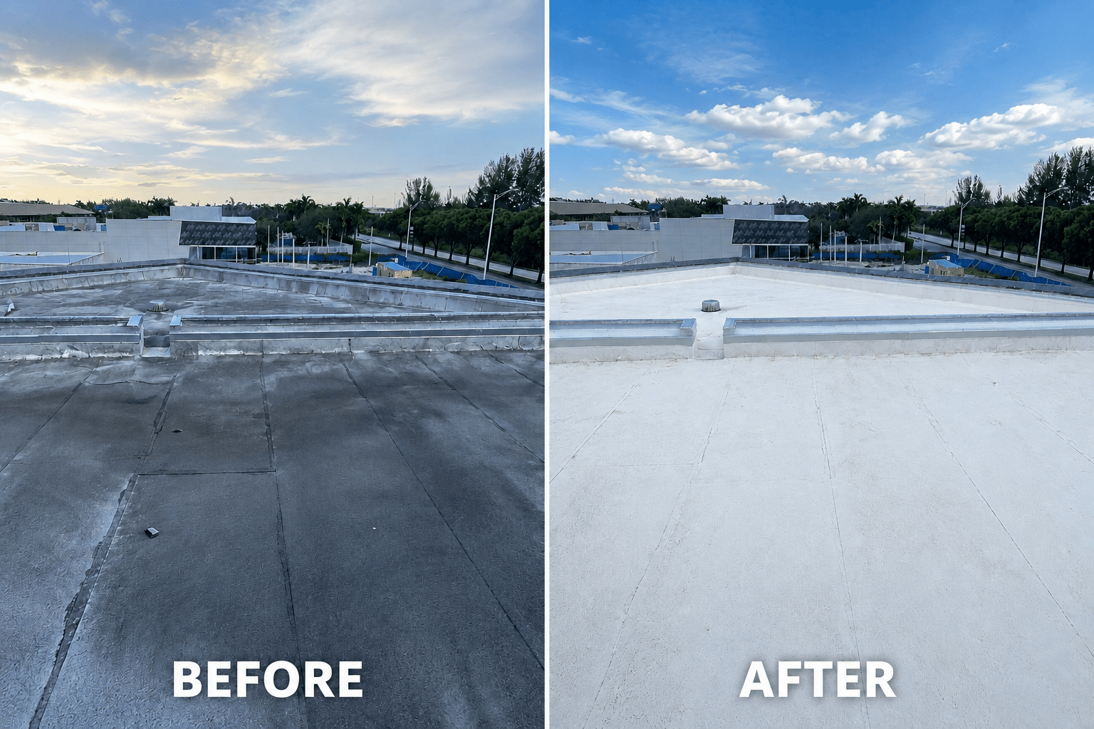 best commercial roof restoration Florida and georgia