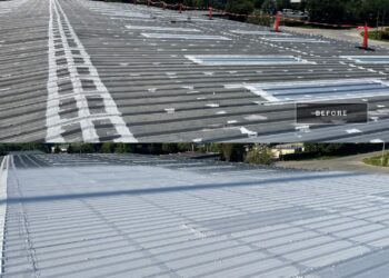 Florida commercial roofing services Florida commercial roofing services - before & after